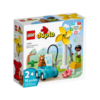 LEGO(R) DUPLO 10985 Turbina wiatrowa i samochód el